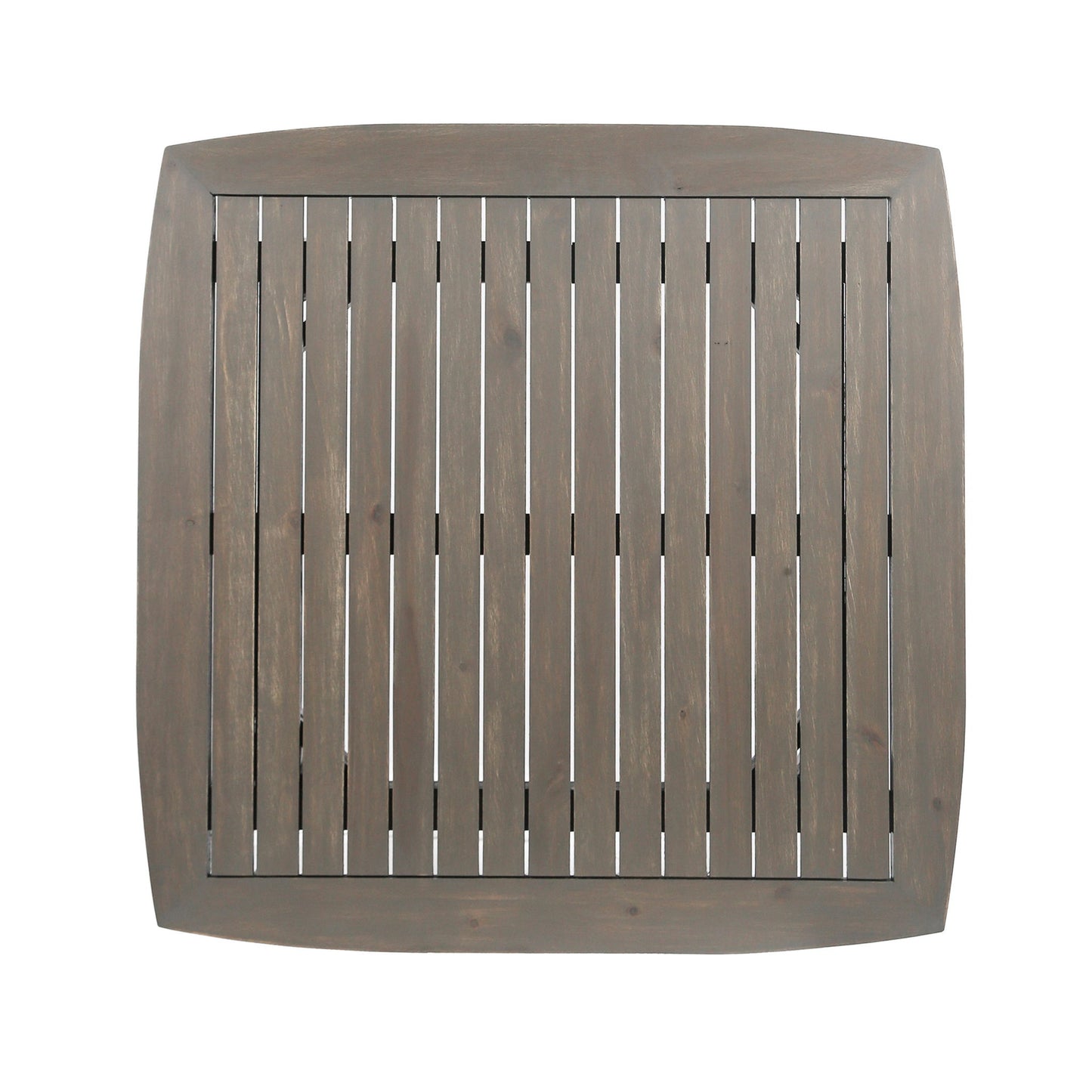 Modern Indoor Square Acacia Wood Dining Table With Toothpick Leg Design