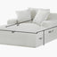 Cloudline - Oversized Chaise Lounge, Modern Comfy Couch With Full Foam Cushioning, Cozy Sleeper Sofabed