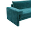 Upholstered 3 Seater Sofa With Wide Armrests