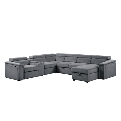 Harvey - Power Recliner Sleeper Sectional