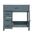 Bathroom Vanity With Sink, 2 Doors 2 Drawers, Freestanding Design