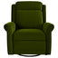 360 Degrees Swivel Recliner Manual Rocking Recliner Home With Adjustable Backrest