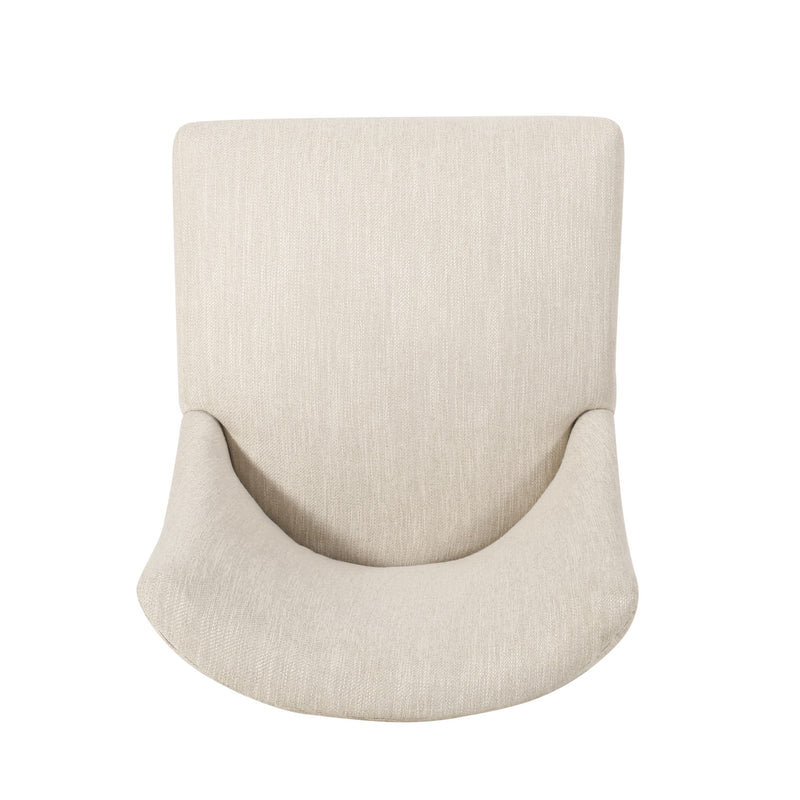 Classic Fabric Dining Chair (Set of 2) - Beige