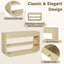 Console Table With 3 Soft Close Drawers & 2 Open Shelves