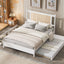 Platform Bed With 2 Big Drawers & Trundle