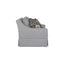 Loveseat With Skirt And Reversable Cushions And 2 Pillows - Light Gray