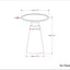 Kramer - Side Table - Cognac