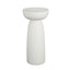 Magnesium Oxide Plant Stand - White