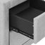 Nightstand, Storage Drawer Versatile Use, Upholstered, Transitional