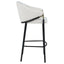 Sloped Arm Bar Stools (Set of 2) - Beige