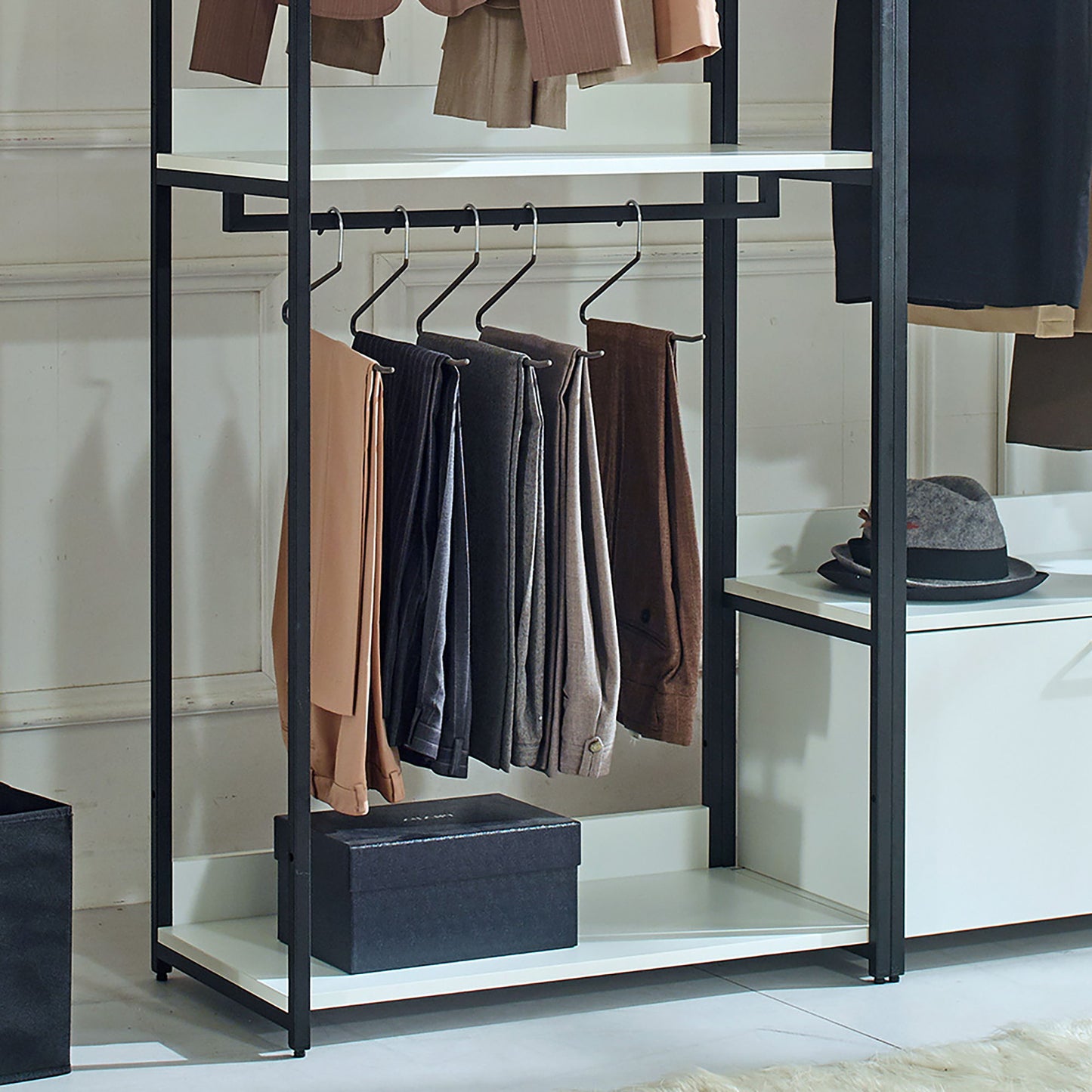Fiona - Freestanding Walk-In, Closet System - White