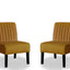 Reese - Mid-Century Modern Accent Chairs With Minimalist Design (Set of 2)