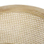Curved Backrest Accent Chair