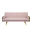 Aidan - Mid Century Modern Tufted Fabric Sofa