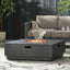 Modern Square Fire Pit With 50, 000 Btu