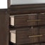 Kenzo - 6 Drawer Dresser - Walnut