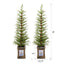 4Ft Pre Lit Artificial Christmas 2 Piece Set - Green