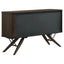 Wes - 2 Door Sideboard Buffet Storage Cabinet - Walnut