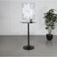 Fresno - Curved Cloud Shaped Bistro Bar Table Bar Table - Black