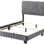 Channel Tufted Bed