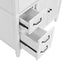 Bathroom Vanity With Sink, 2 Doors 2 Drawers, Freestanding Design