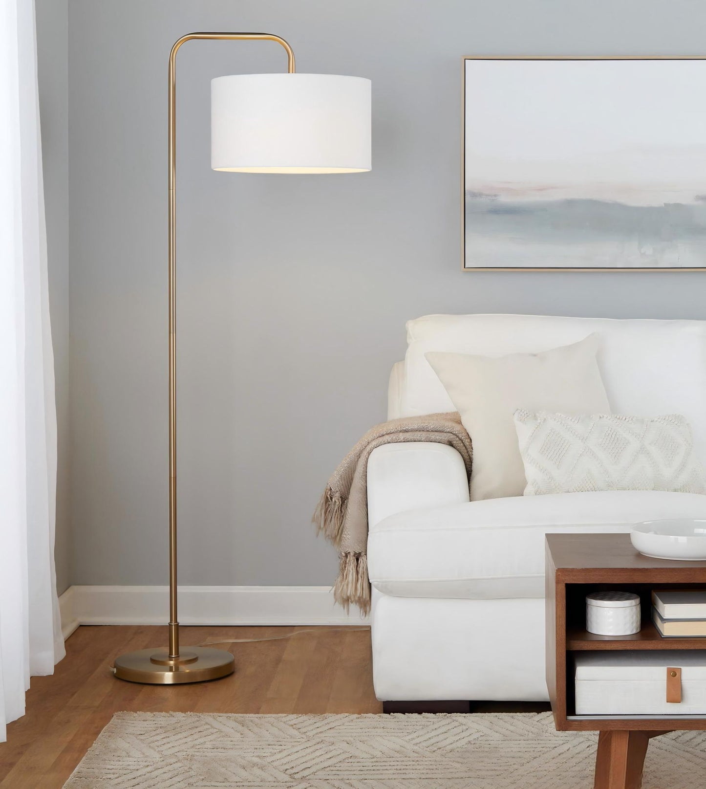Puck - Contemporary Floor Lamp