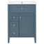Bathroom Vanity With Sink, Soft Closing Cabinet