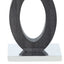 Tracker - End Table - Brown White