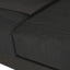 Giovanna - 3 Seater Sofa With Aluminum Frame And Water Repellence Cushions - Black
