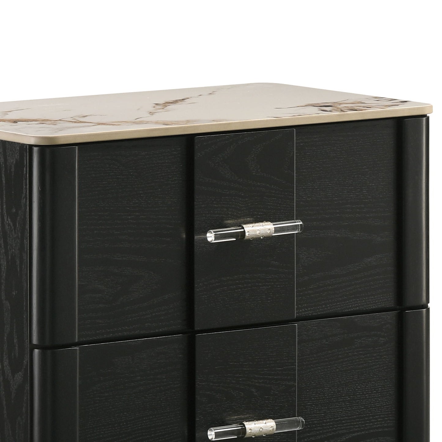 Opel - Nightstand - Black
