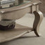 Chelmsford - Clear Glass Coffee Table - Taupe