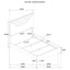 Pierce - 4 Piece Bedroom Set With LED Lighting