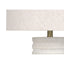 Table Lamp, Lighting, Resin, Transitional - Cream