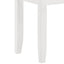 Vanity Stool With Padded Seat - White
