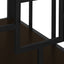 Bookshelf, Bookcase, Etagere, 4 Tier, For Office, Contemporary & Modern - Espresso