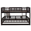 Low Bunk Bed With Slide, Fence And Ladder