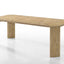 Magnus - 6 Piece Extendable Rectangular Dining Table Set With Dining Bench - Oak