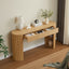 Retro Console Table With Storage, 3 Drawers