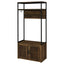 Flora - 2 Door Coat Rack Hall Tree Storage Bench And Multi Functional Storage - Natural