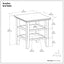 Acadian - End Table - Warm Walnut Brown