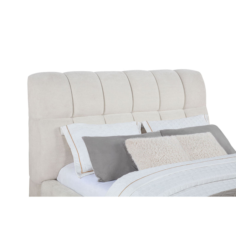 Branson - Platform Bed With Tufted Headboard