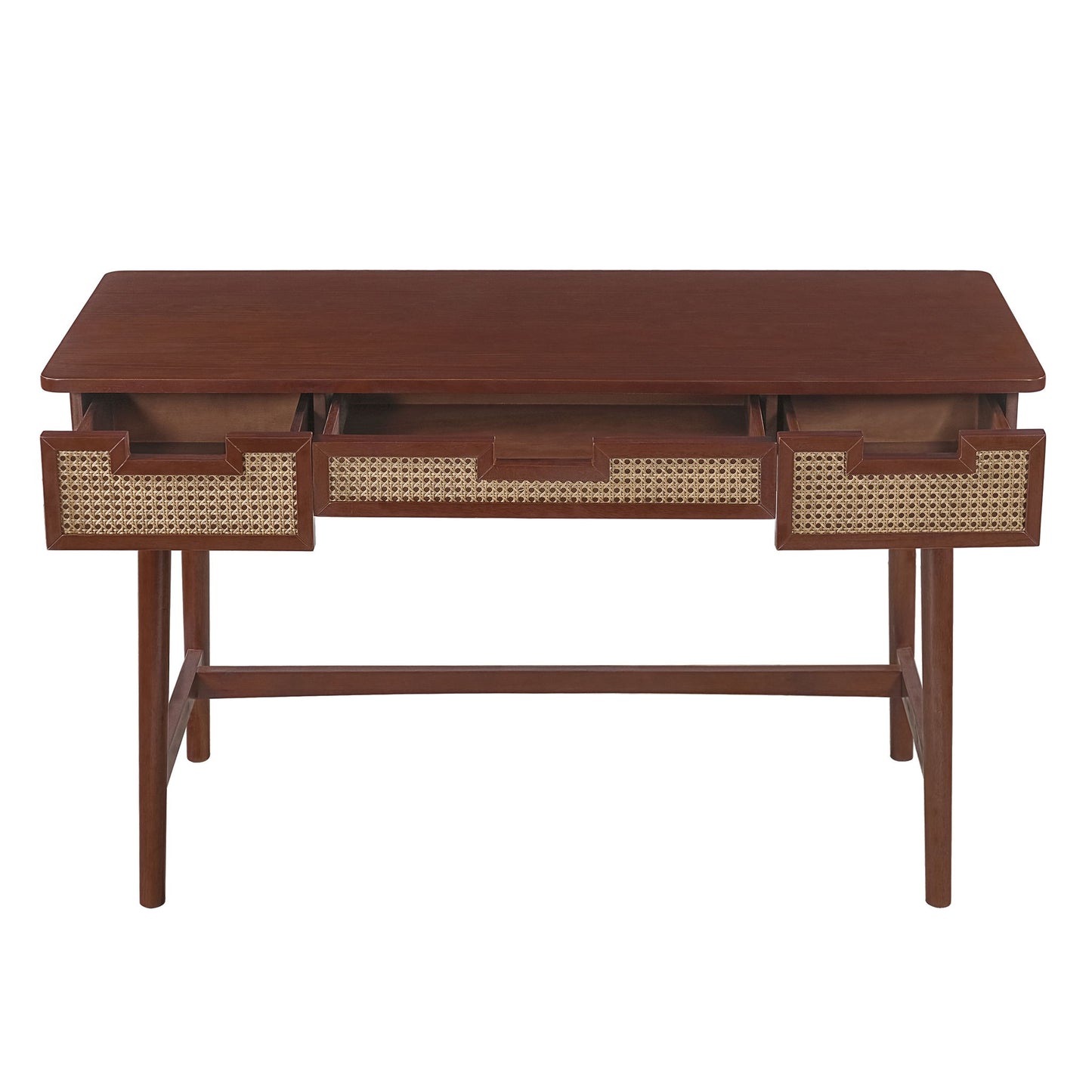 Writing Desk With 3 Drawers For Living Room