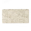 Parisian Upholstered Fabric Storage Ottoman - Beige / Reclaimed Natural