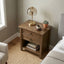 Warm Shaker - Bedside Table With 2 Drawers - Brown