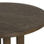 Cityscape - Round Dining Table - Dark Brown