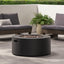 Round Iron Fire Pit With 40, 000 Btu