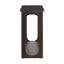 Console Table With Open Arch Cutouts For Living Room Hallway - Espresso