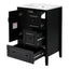 Retro Bathroom Vanity With Sink, Soft Closing Cabinet & Drawers
