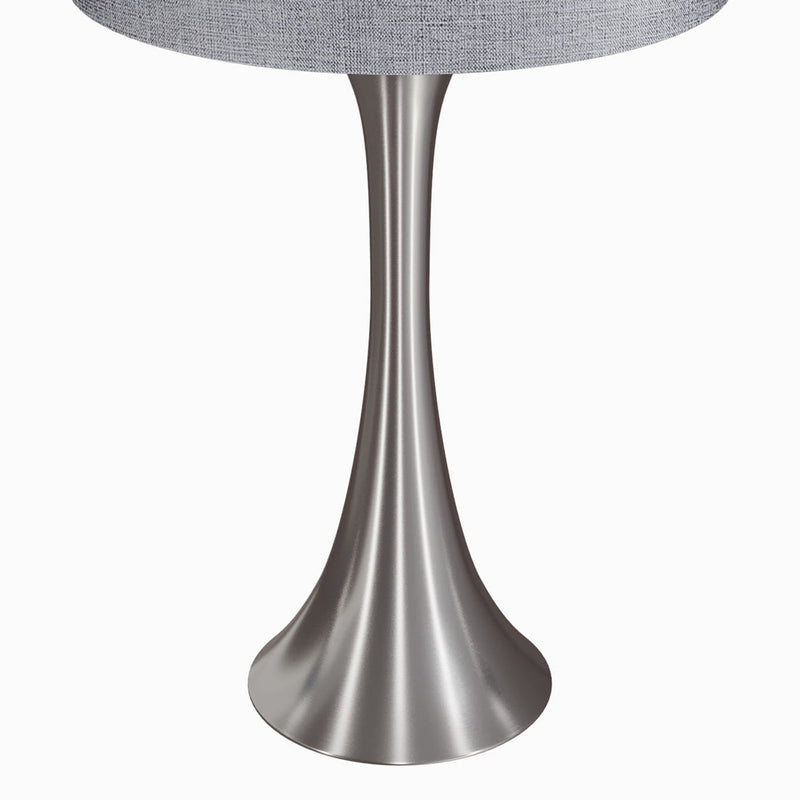 Lenuxe - Contemporary Semi Gloss Table Lamp (Set of 2)