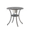 3 Piece Outdoor Aluminium Cast Bistro Set With Ice Bucket - Copper